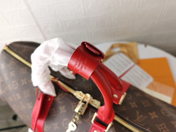 ルイヴィトンバッグ素材ディテール